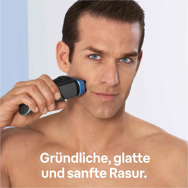 Braun Ersatzscherteil 40 B Blau, Kompatibel mit CoolTec Rasierern