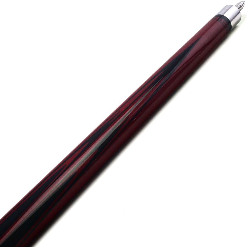 DHOLE CUESOUL 58 "2 Piece Maple Billiard Queue 19 Unzen rot 11.5mm, rot 11.5mm