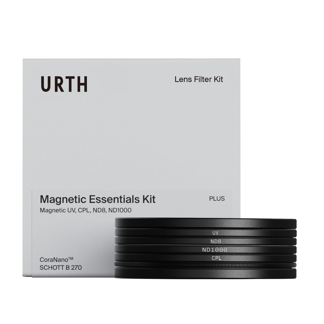 Urth 43mm Magnetisches UV, Polfilter (CPL), ND8, ND1000 Filter Kit (Plus+), 43mm magnetisch