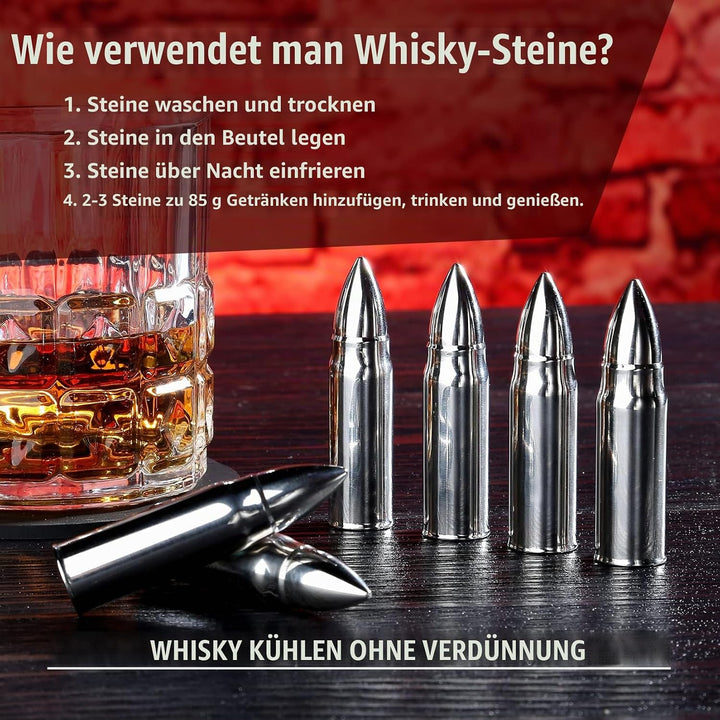 Whisky Gläser Set- Whiskey Gläser Papa -whiskey geschenke für männer- Vatertag Männertag Herrentag G