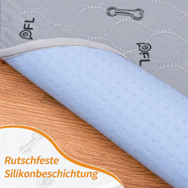 PICK FOR LIFE 2 Stück sehr saugfähig Welpenunterlagen, 46 * 61cm Wasserdicht und waschbar Puppy Trai