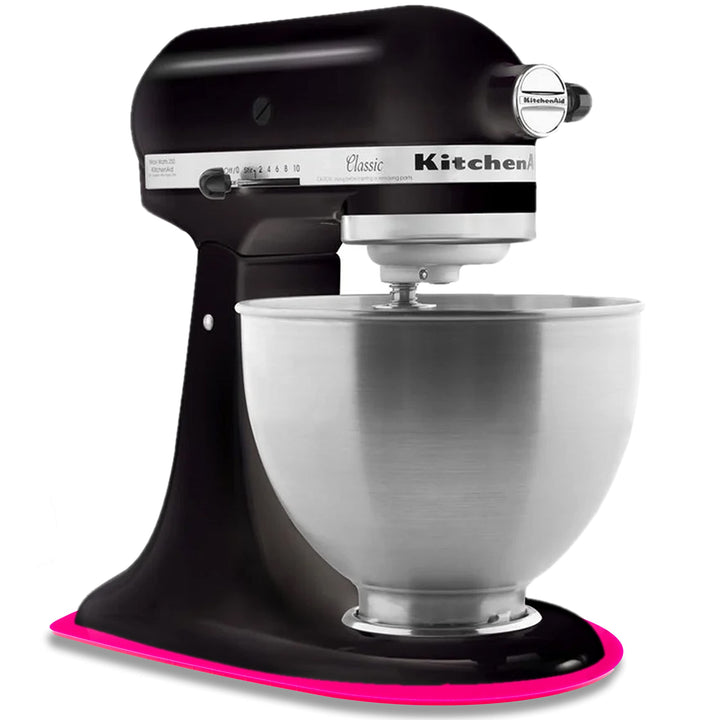 Gleitbrett aus Acryl | pink glänzend | 35x22cm für KitchenAid Classic | Artisan | und vielen anderen