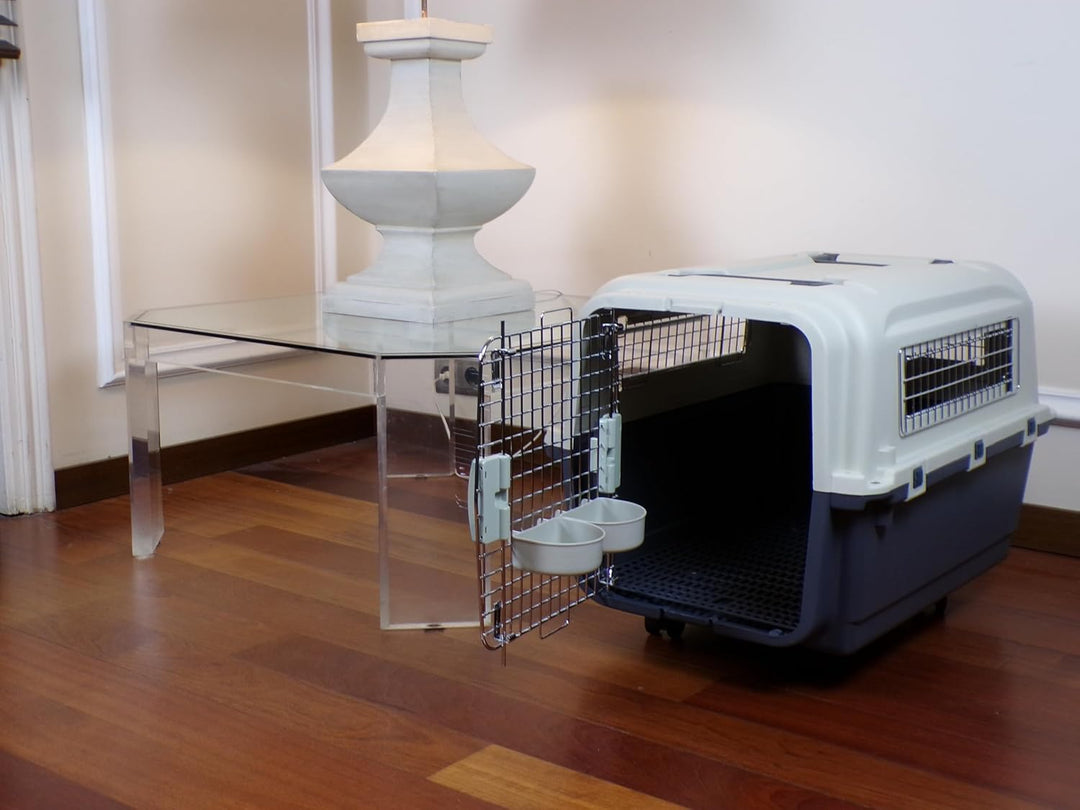 Lanco – Tragbare und atmungsaktive grosse Hundetrage aus Kunststoff. Haustiere Hunde und Katzen. Wid