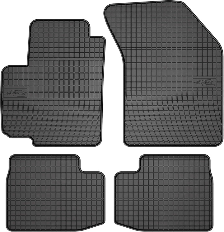 SMK Gummimatten Auto fussmatten Satz für FIAT Sedici 2005-2014 Erleben Sie einen neuen Standard des