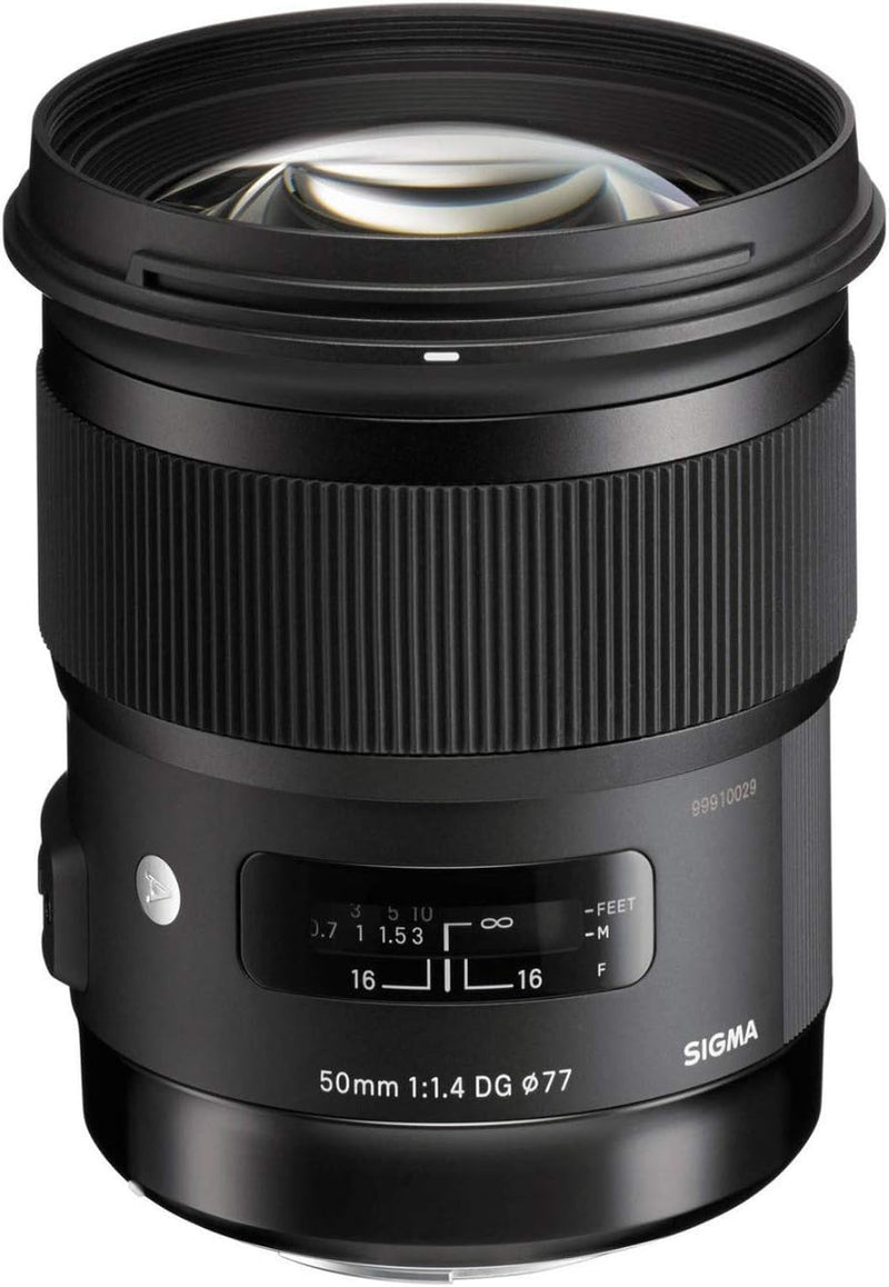 Sigma 50mm F1,4 DG HSM Art Objektiv für Nikon F Objektivbajonett für Nikon Single, für Nikon Single