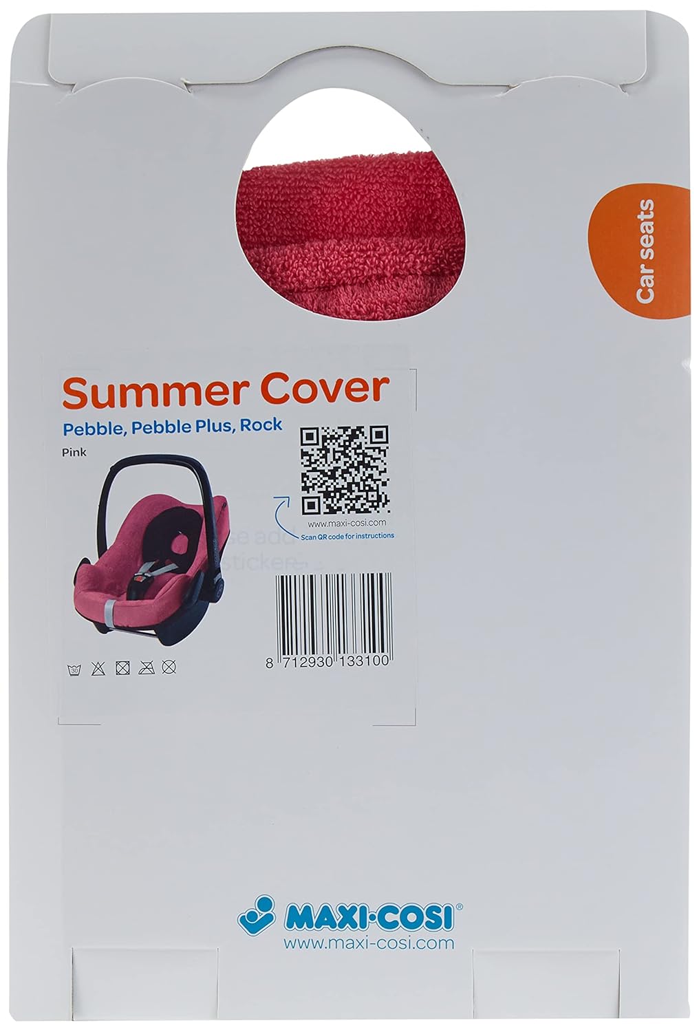 Maxi-Cosi 8737808110 Sommerbezug/Schonbezug für Babyschale Maxi-Cosi Rock und Maxi-Cosi Pebble Plus,