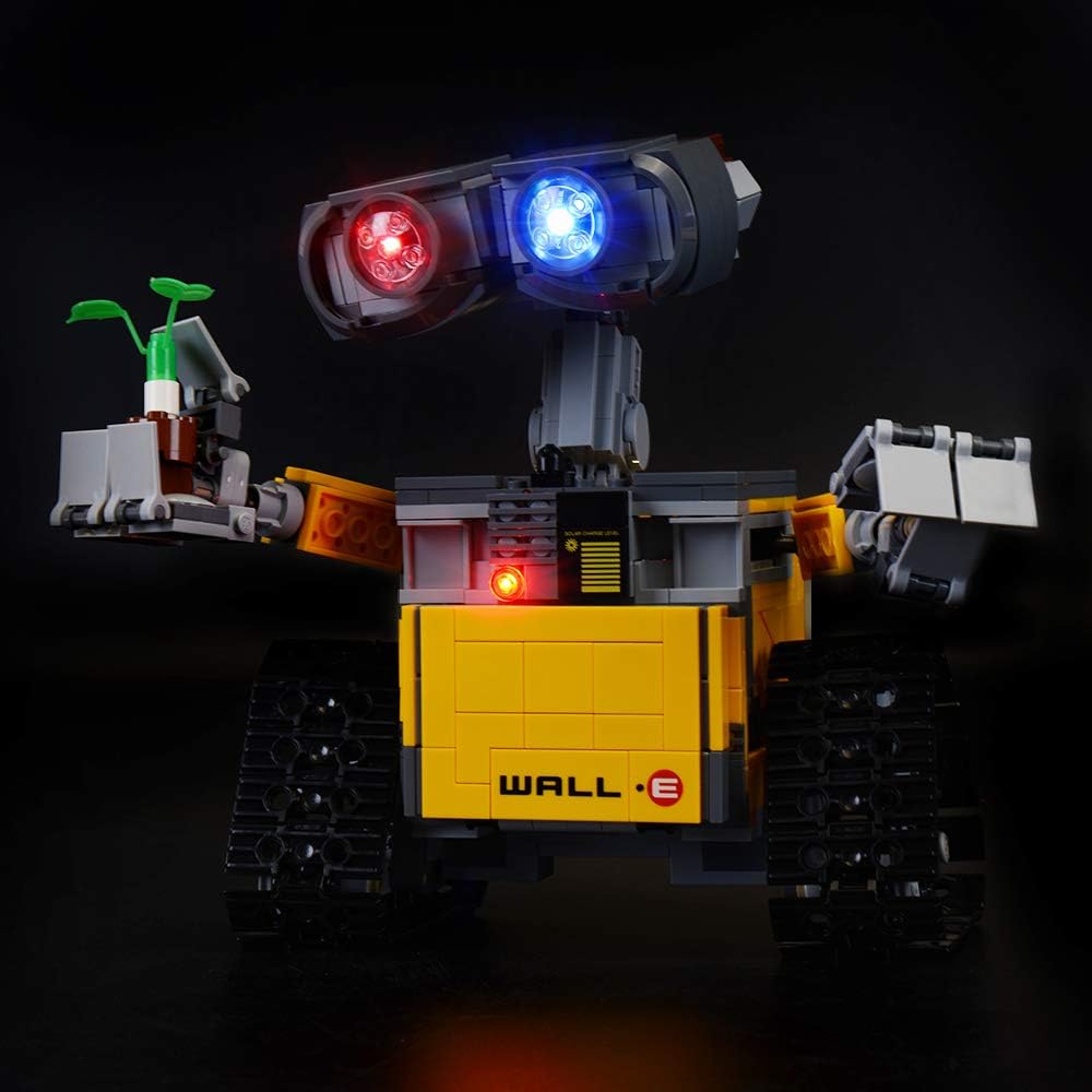 BRIKSMAX Led Beleuchtungsset für Lego Ideas Wall E, Kompatibel Mit Lego 21303 Bausteinen Modell - Oh
