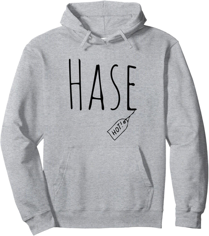 Hase und Wolf Partnerlook Paare Partner Liebe Valentinstag Pullover Hoodie