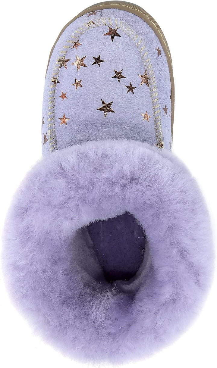 Kinder Hausschuhe Peppin, Lammfell Winterschuhe, Baby Schuhe, Junge und Mädchen, Echtleder, Handgefe