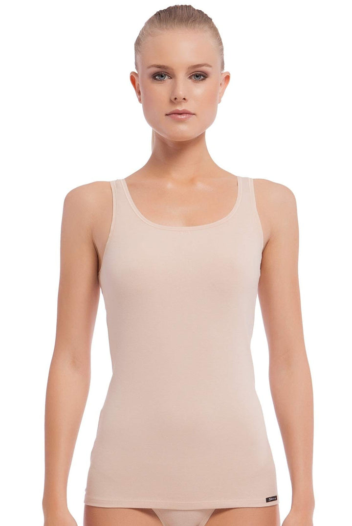 Skiny Damen Unterhemd (2er Pack) 40 Skin, 40 Skin