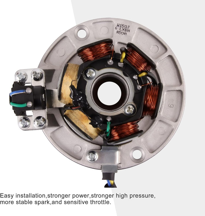 GOOFIT Magneto STATOR Schwungrad Rotor Kit Ersatz für YX 140 cc 150 cc 160 cc Pitbike Dirtbike