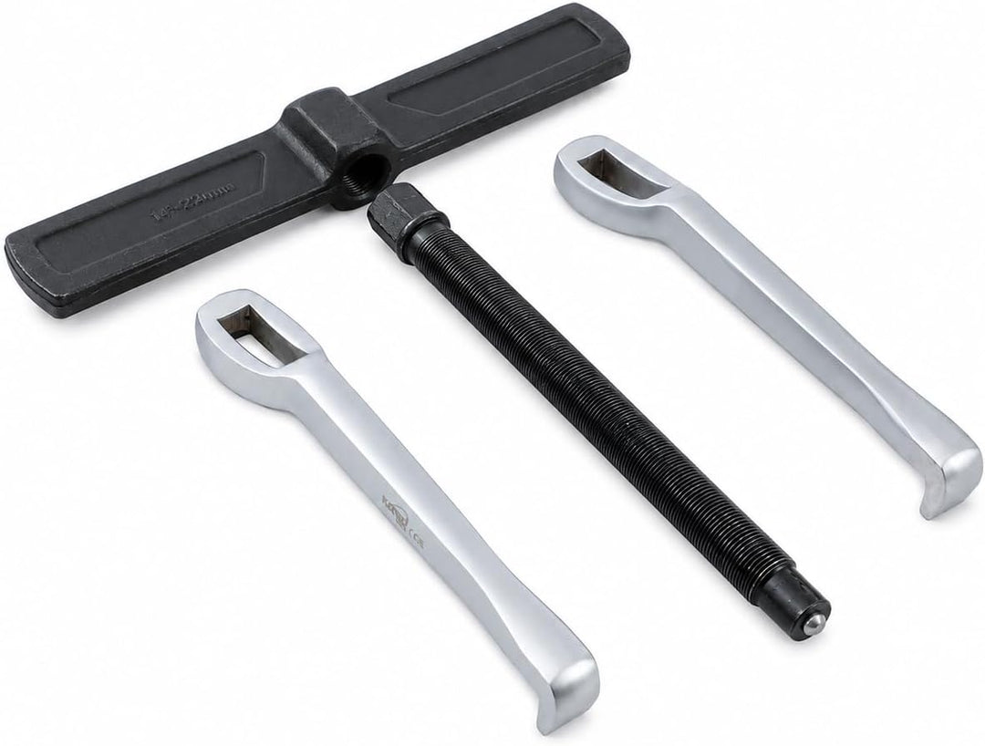 KATSU Tools 2-Arm Abzieher 14", CR-V, Verstellbar, Handabzieher für Lager, Schwungräder, Riemenschei