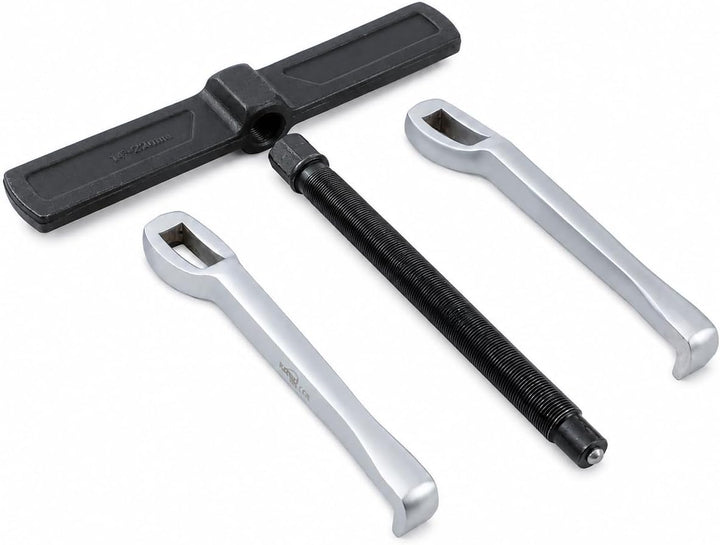 KATSU Tools 2-Arm Abzieher 14", CR-V, Verstellbar, Handabzieher für Lager, Schwungräder, Riemenschei