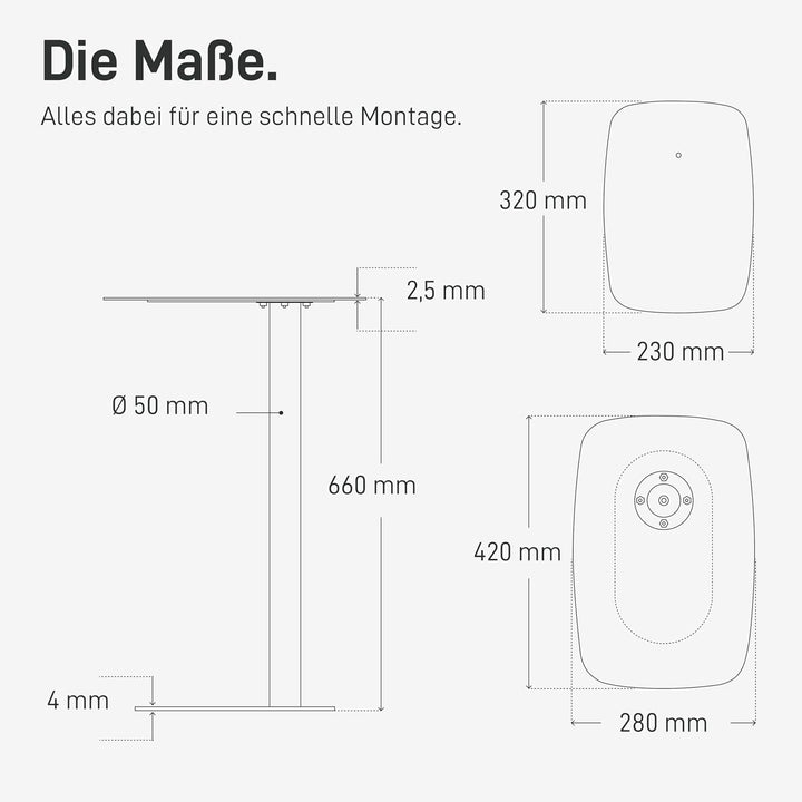 Natural Goods Berlin 1x Beistelltisch Lucia - Beistelltisch Weiss, Nachttisch Metall - Metalltisch O