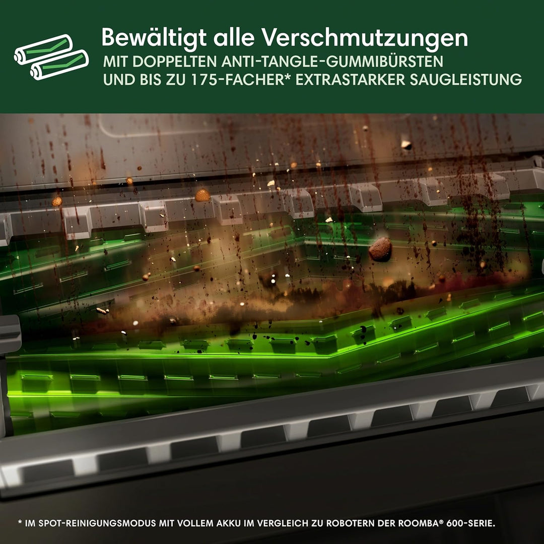 iRobot Roomba Max 706 Combo Saugroboter + AutoWash Dock: erweitertem Zubehör, ausfahrbare, selbstrei