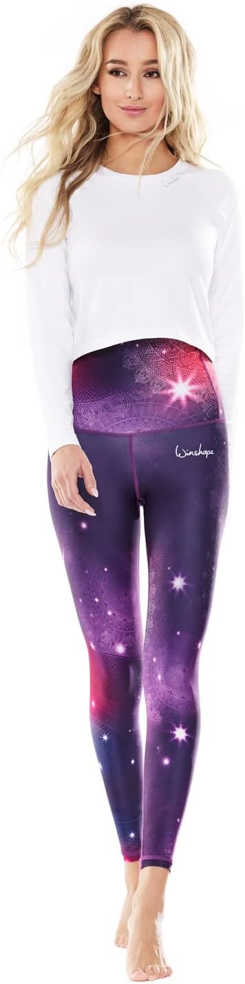 Winshape Damen Functional Power Shape Jeans Tights Leggings High Waist HWL102, space, Winshape Slim