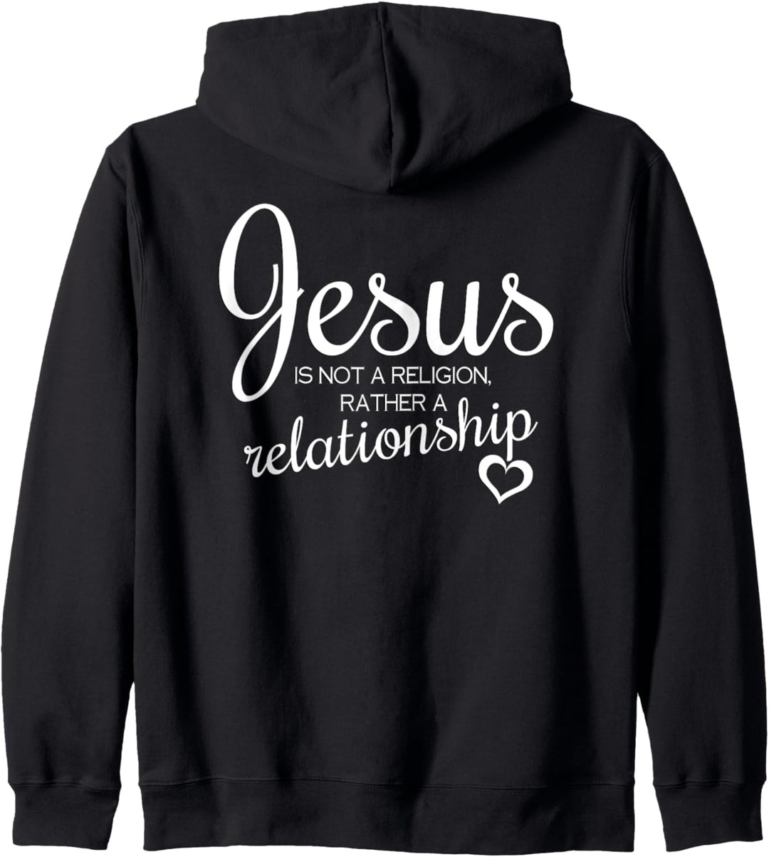 Message - Jesus Is Not A Religion 2 - Fan Fun Kapuzenjacke