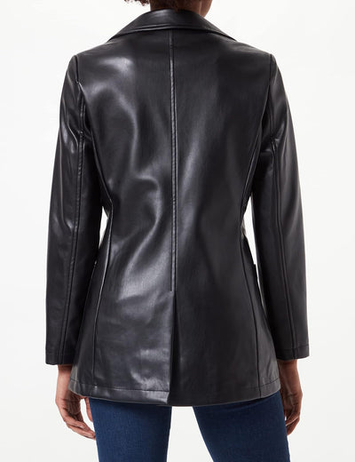 NA-KD Damen Pu Blazer