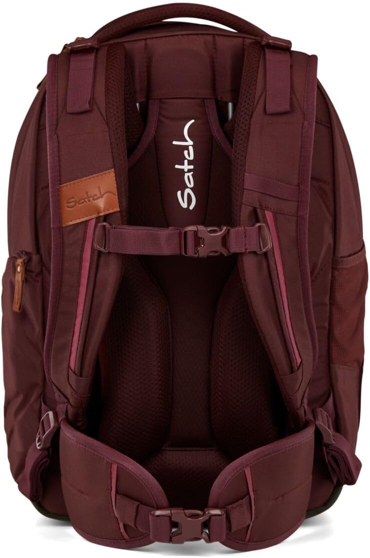 Satch Match Schulrucksack Set 3tlg. inkl. Schlamperbox und Sporttasche Nordic Ruby Skandi Edition, N