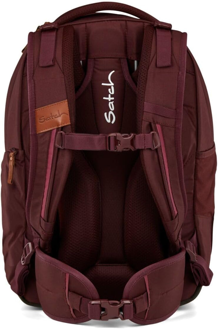 Satch Match Schulrucksack Set 3tlg. inkl. Schlamperbox und Sporttasche Nordic Ruby Skandi Edition, N