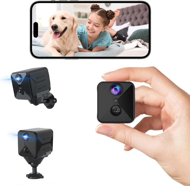 aidowocam Mini Kamera Full HD Kamera Überwachung Innen Überwachungskamera Live Übertragung Handy APP