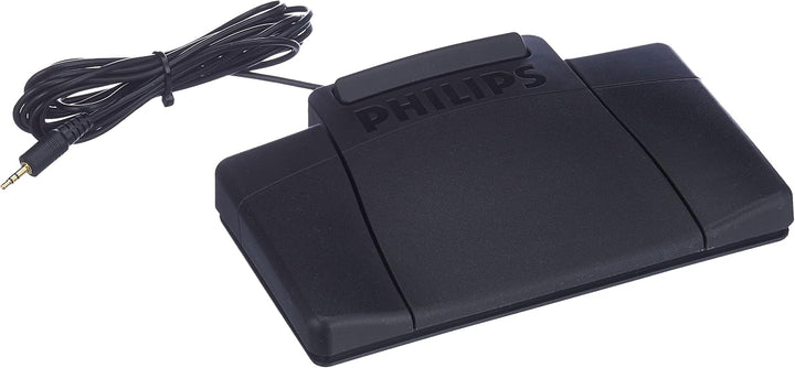 Philips LFH2210 Fussschalter für analoge Diktiersysteme LFH0720, 0725, 0730, 0735, 3 Pedal-Design (S