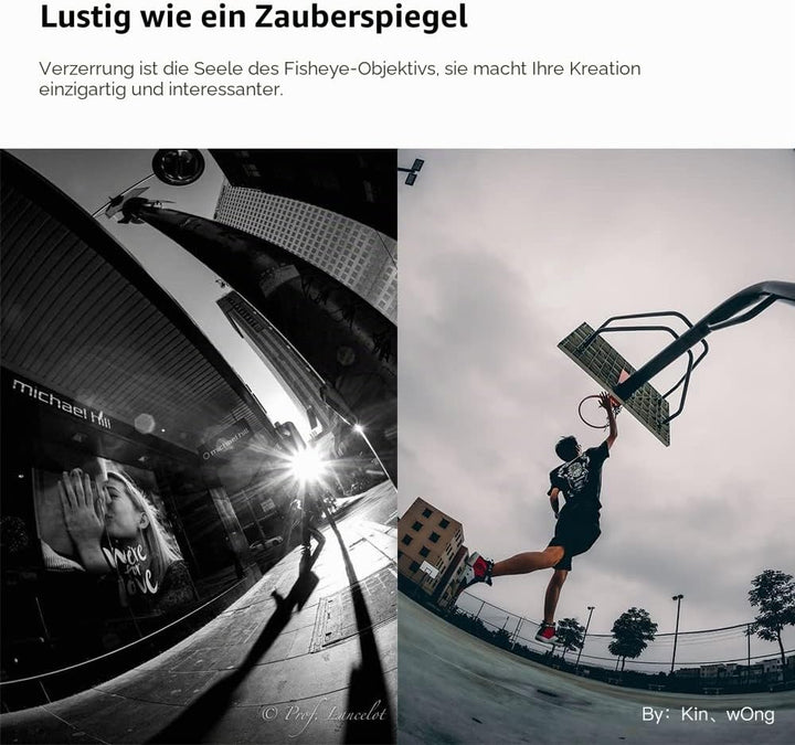 TT Artisan Fisheye Objektiv 11mm f 2.8 Anschluss Sony E Mount Ultra-Weitwinkelobjektiv für Vollforma