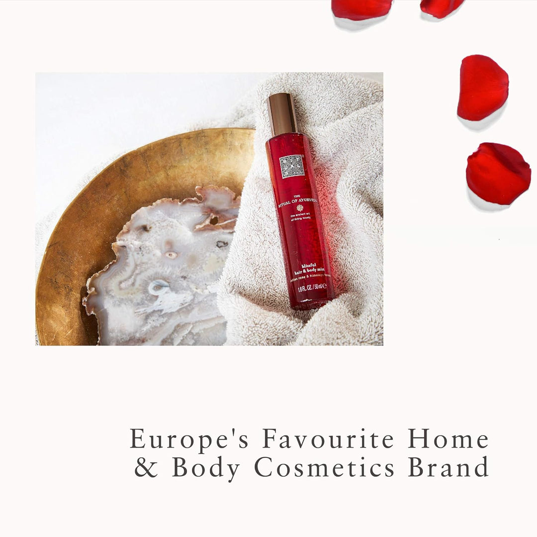 RITUALS Haar- & Bodyspray von The Ritual of Ayurveda, 50 ml – Mit Indischer Rose & Süssmandelöl – Be