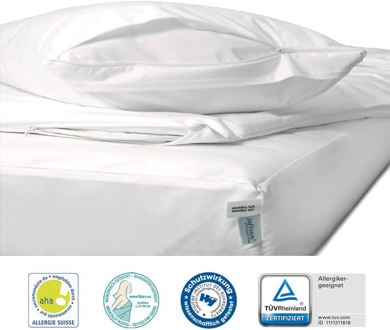 Softsan Protect Plus Allergiker Encasing Set 3tlg. Encasing Rundumschutz als Set: bestehend aus Kiss