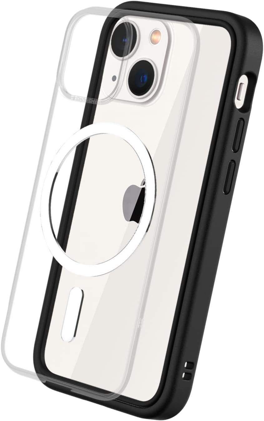 RhinoShield Modulares Case kompatibel mit MagSafe für [iPhone 13 Mini] | Mod NX - Überragender Magne