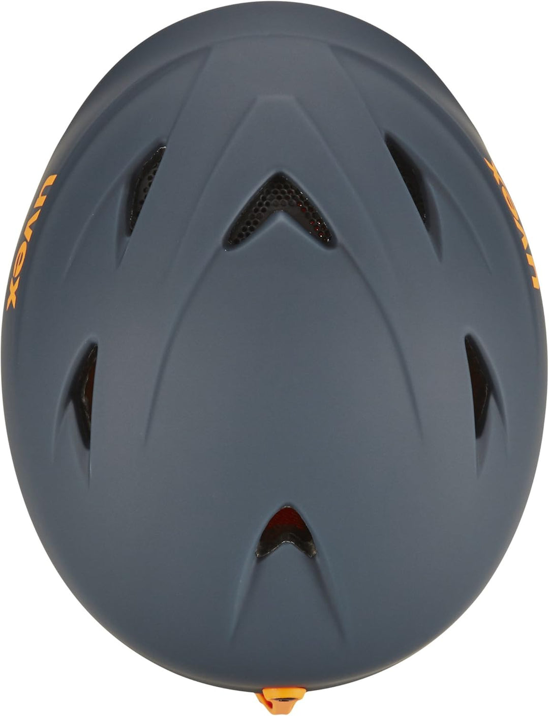 Uvex Kinder Airwing 2 Skihelm 52-54 cm titanium-orange mat, 52-54 cm titanium-orange mat