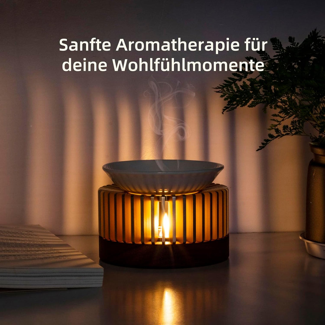 Duftlampe Teelicht | als Stövchen verwendet werden kann | duftöl lampe | Erstaunlicher nächtlicher E