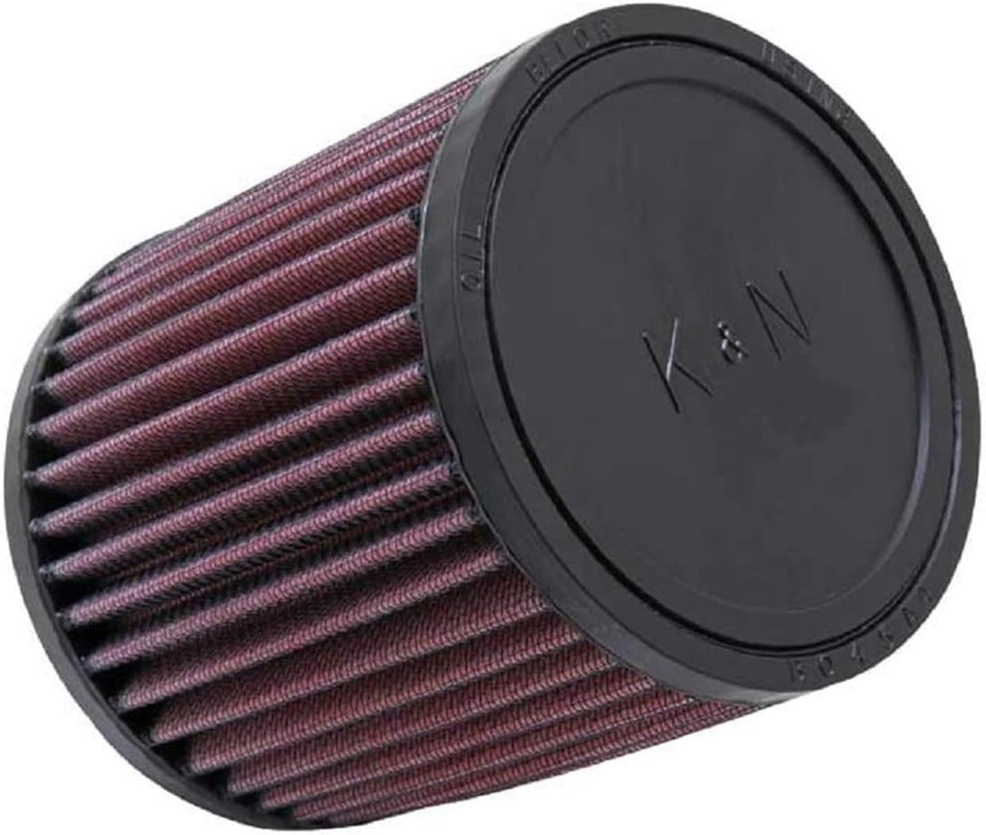 K&N RU-0910 KFZ und Motorrad Universalfilter aus Gummi, Rot