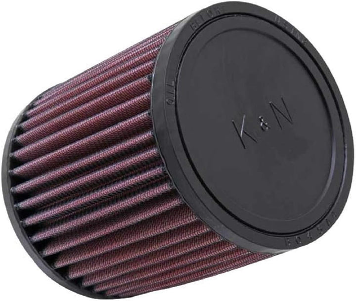 K&N RU-0910 KFZ und Motorrad Universalfilter aus Gummi, Rot