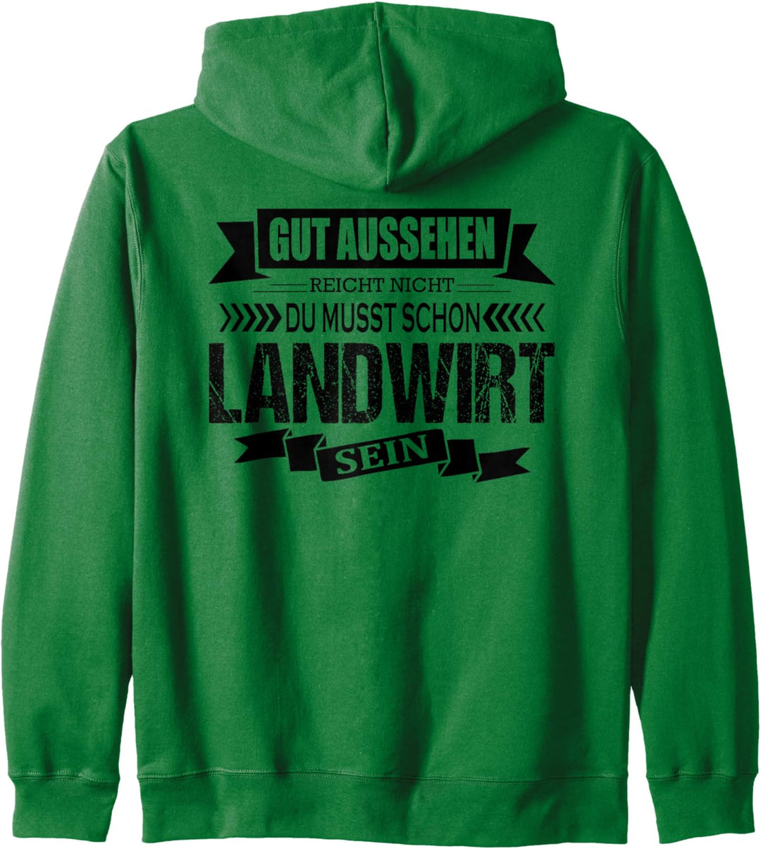 Landwirt Spruch Landwirtschaft Jungbauer Trecker Bauer Fun Kapuzenjacke