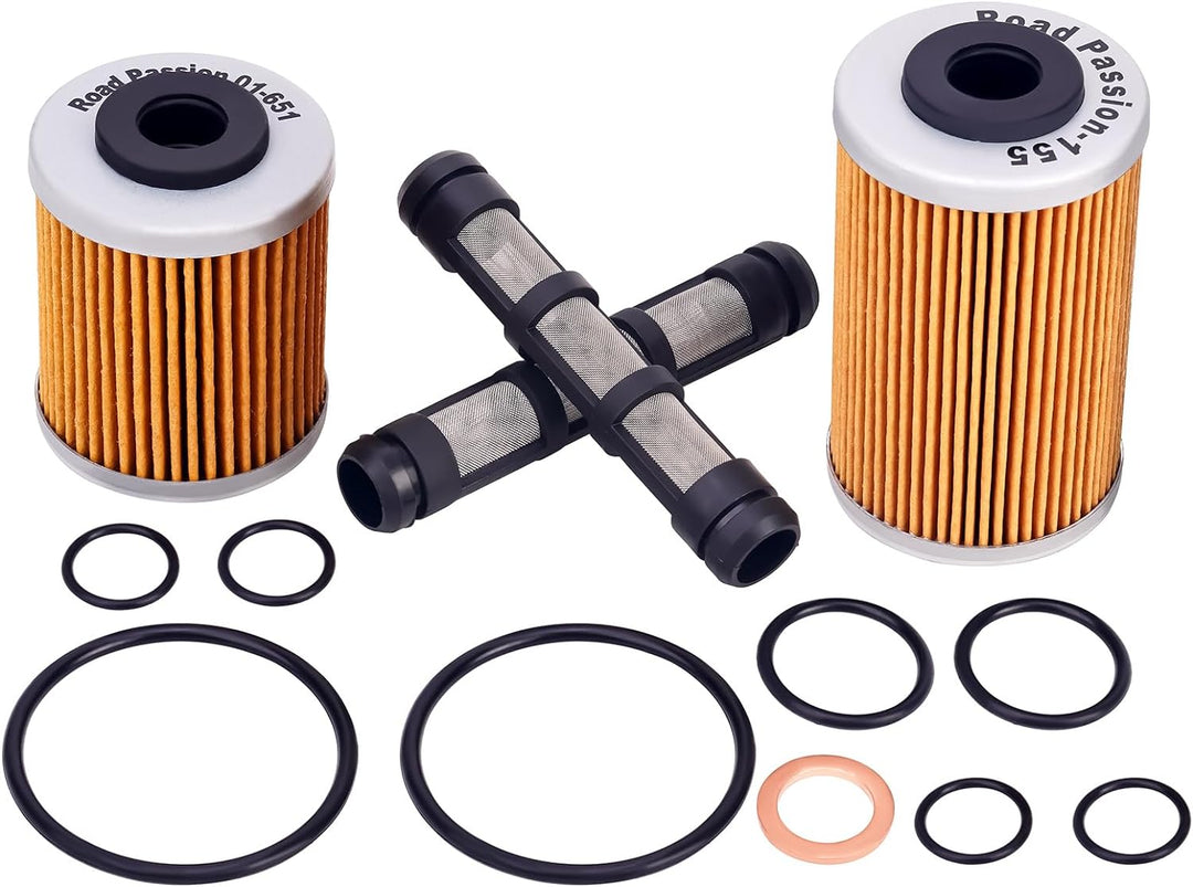 Road Passion Ölfilter Motorrad Ölfilter-Kombisatz Kompatibel mit 690 duke/R/Enduro/R/SMC/R