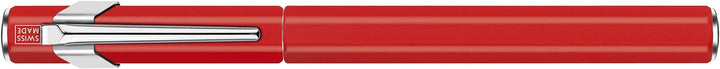Caran d'Ache 849 Metall Füllfederhalter matt Rot B, 1 Stück (1er Pack)