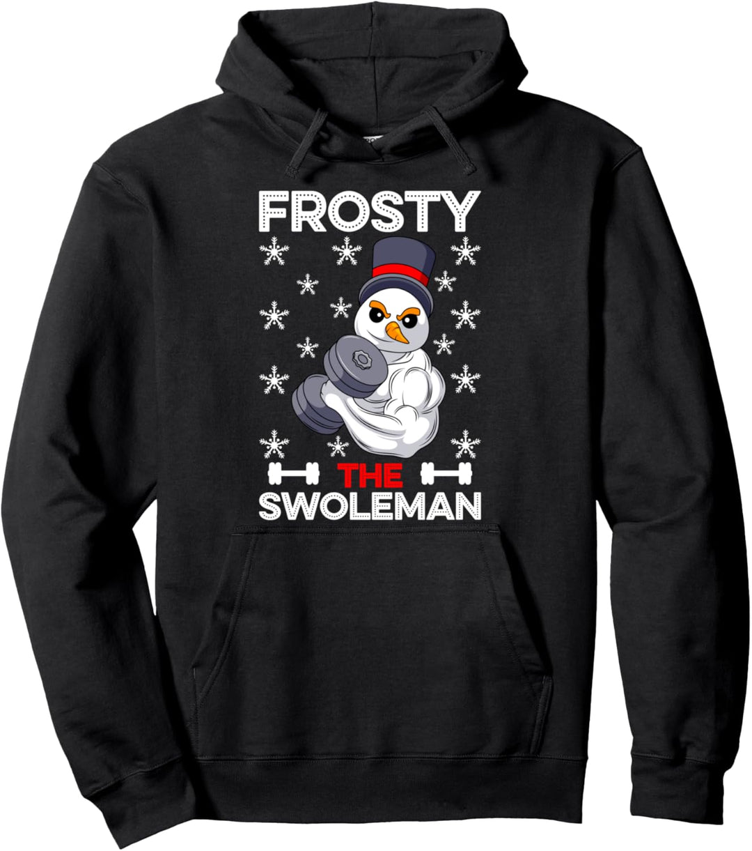 Frosty the Swoleman Pullover Hoodie