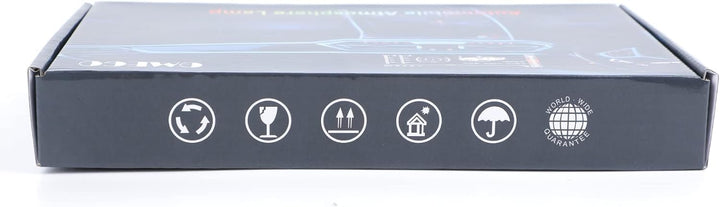 OMECO USB Ambientebeleuchtung Auto LED Innenbeleuchtung 4m 5050 RGB mit APP und Kontroller 5V LED St