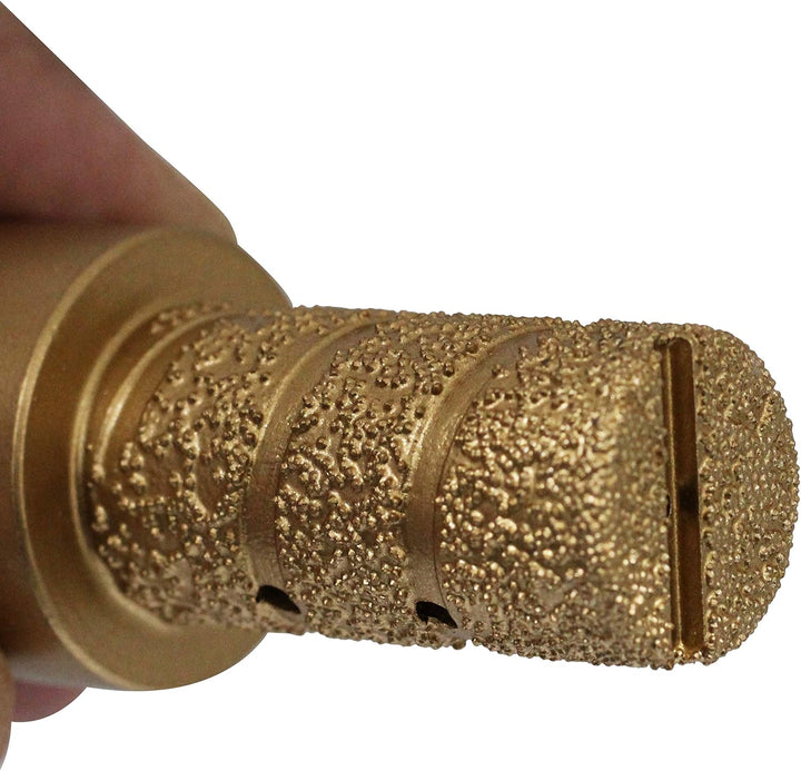 Premium Profi Diamant Fliesenfräser - Vollbohrer, Fliesenbohrer, Trockenbohrer, Fingerfräser Ø 10mm-