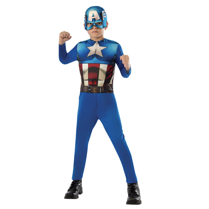 Avengers – Capitan America Kostüm, Mehrfarbig, M (Rubie 's 610759-m)