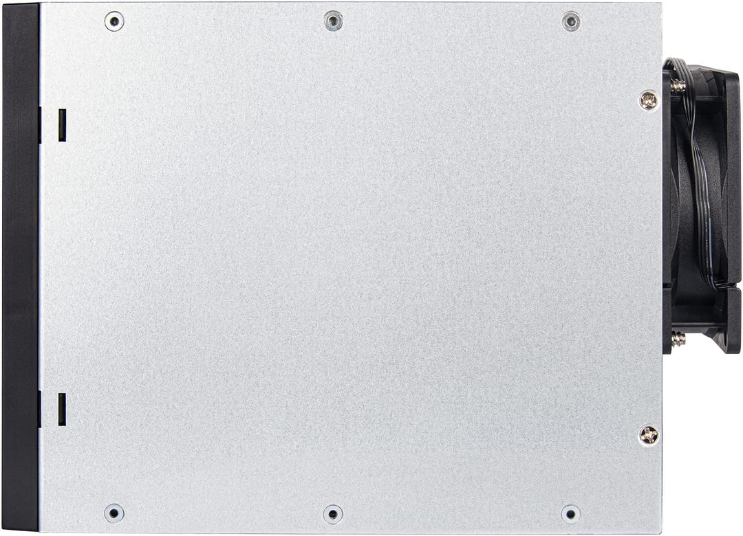 Silverstone SST-FS305-E - Hot-Swapping-Adapterkäfig SAS-12G/SATA-6-Gbit/s, DREI-5,25-Zoll-Einschübe-