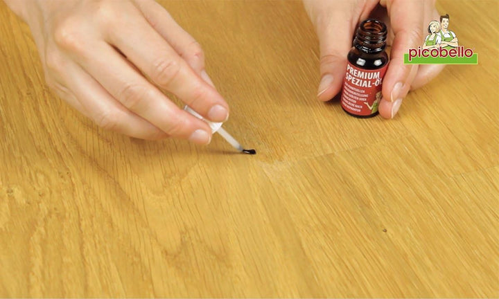 Picobello G61412 Holz Reparatur Set (Premium) -Parkett Laminat Möbel Treppen-für geölte Oberflächen