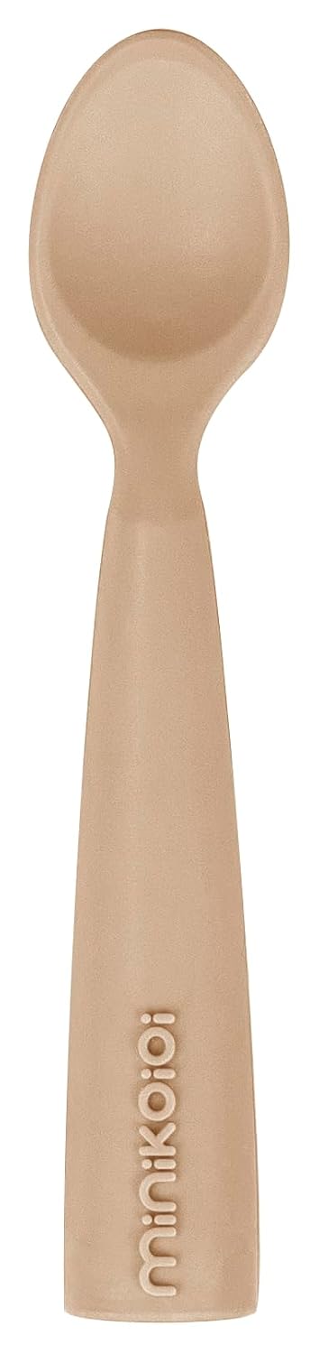MinikOiOi BLW Set I - Bubble Beige 101070057 Fütterungsset aus Silikon
