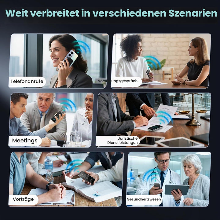 Note AI Digitales Diktiergerät mit Schreibfunktion Transkription,Zusammenfassung,Übersetzung Online