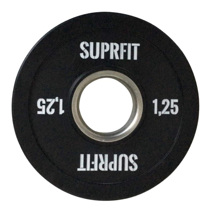 Suprfit Mini PU Bumper Plates - gummierte Hantelscheiben für Techniktraining mit der Hantelstange, E