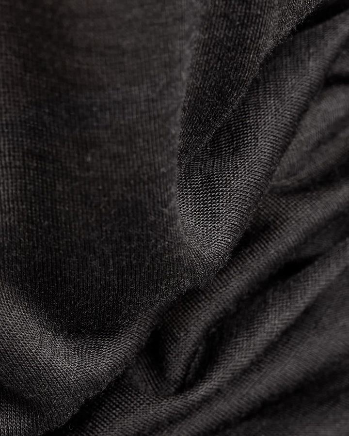 G-STAR RAW Damen Essential Mock Loose Top Tops XXS Schwarz (Dk Black D22764-9908-6484), XXS Schwarz
