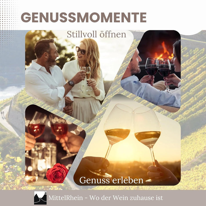 LORELEY MITTELRHEIN Germany Premium Kellnermesser | Korkenzieher | Weinöffner | Flaschenöffner aus O