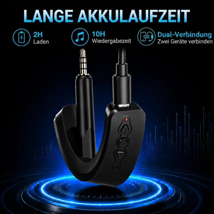 YOCOWOCO Drahtloser Bluetooth 5.0 Adapter für Bose QuietComfort QC15 und QC2 Kopfhörer, aptX/MIC/Lau