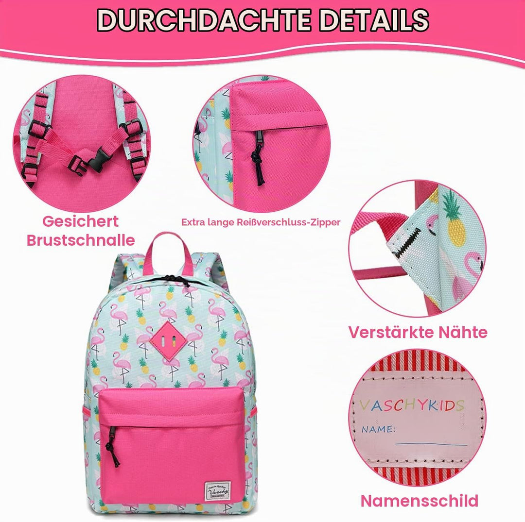 VASCHY Schulrucksack für Jungen und Mädchen, Kinderrucksack, Kinderrucksack, Kinderrucksack, Kinderr